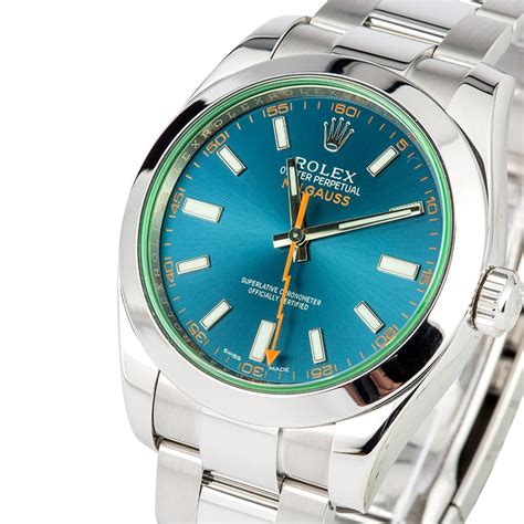 rolex milgauss bezel replacement|used Rolex watches for sale.